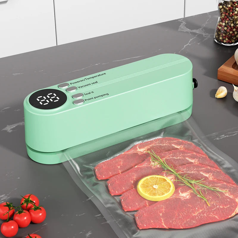 Portable USB Rechargeable Mini Vacuum Sealer with Bags