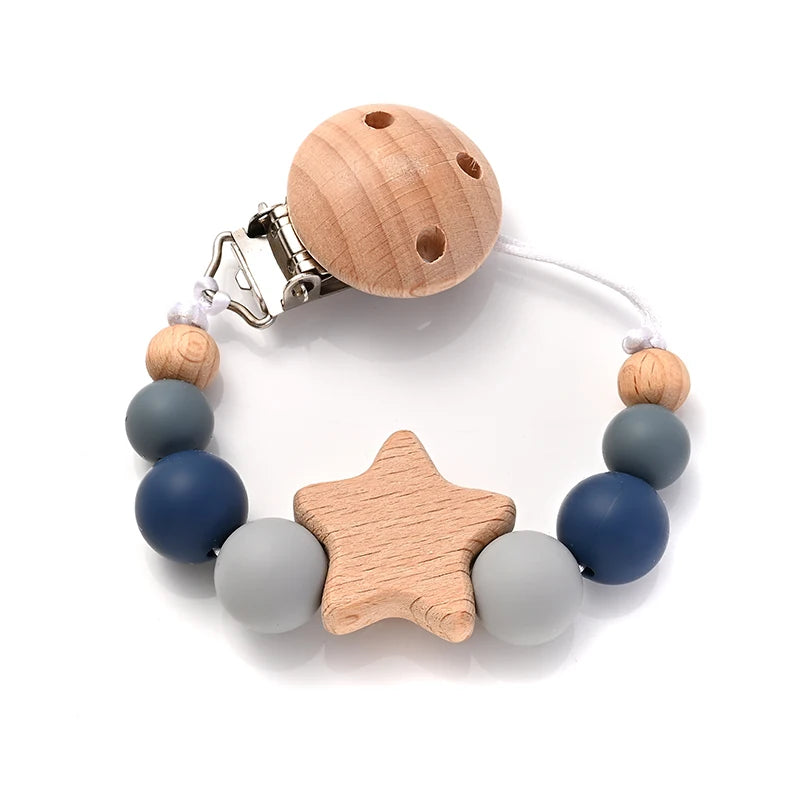 StarryWood Baby Pacifier Clip