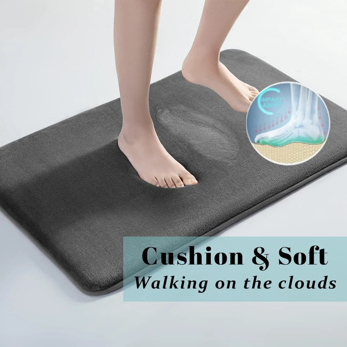 Ultra-Absorbent & Anti-Slip Bath Mat