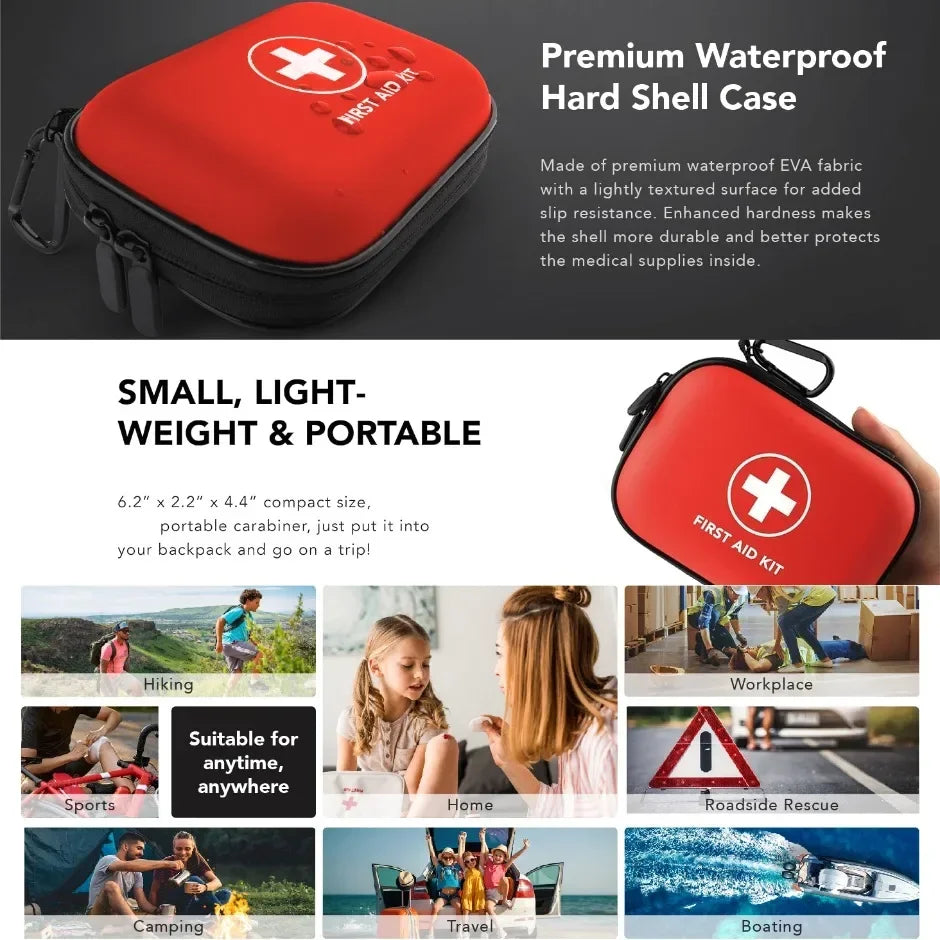 Small Waterproof First Aid Medical Storage Travel Bag