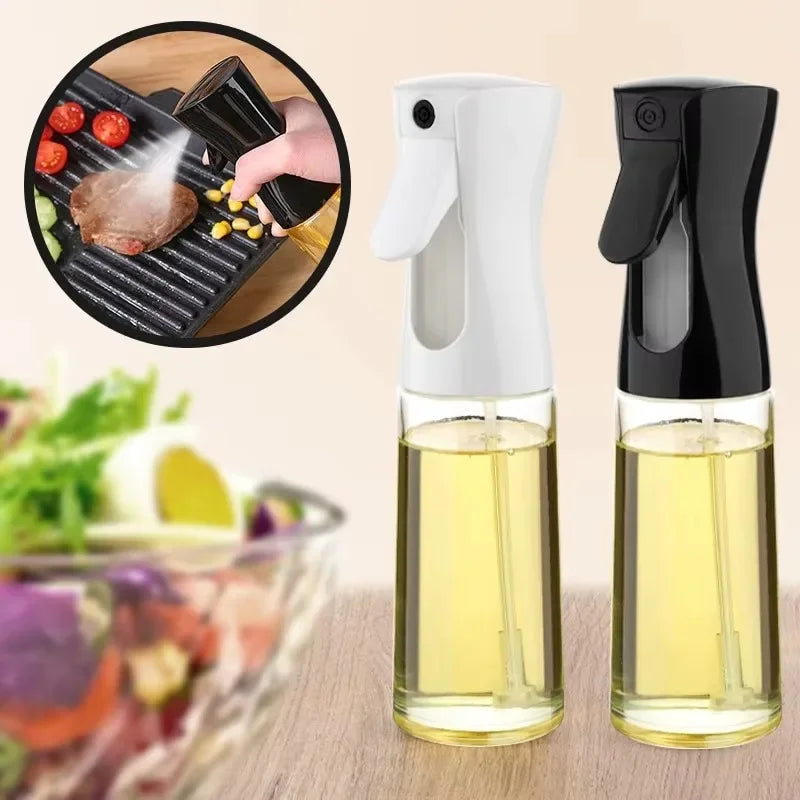 Elegant Oil Spray Dispenser – Refillable Kitchen Mist Bottle