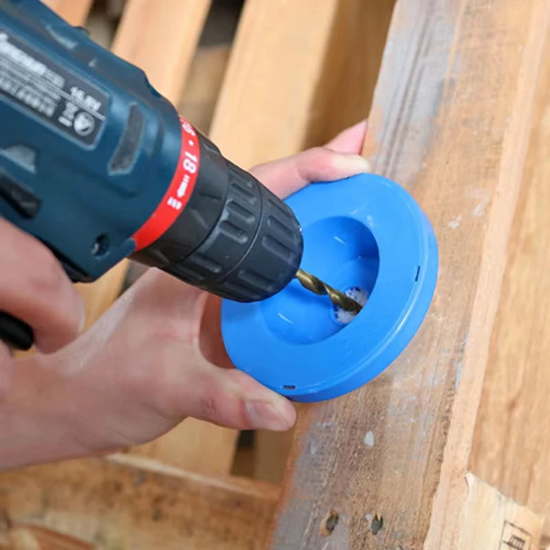 Electric Drill Dust Collector Cover – Universal Bowl-Shaped Dust Catcher (4–10mm Bi