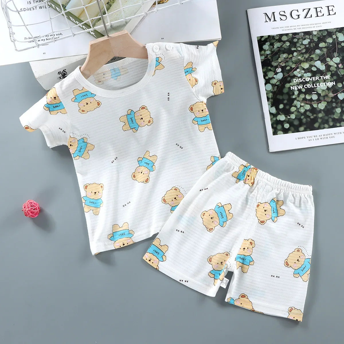 Soft Cotton Pajama and Playwear Set – Unisex
